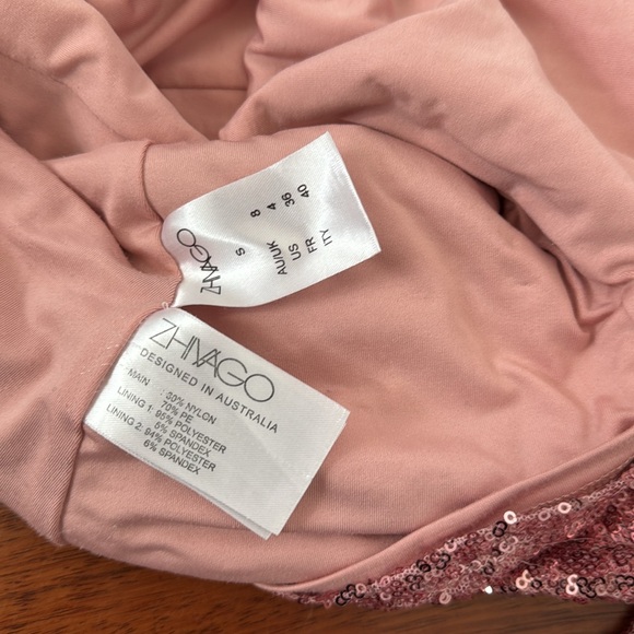 Zhivago Pink It Has Come Skirt & Sequin Top - Picture 8 of 17